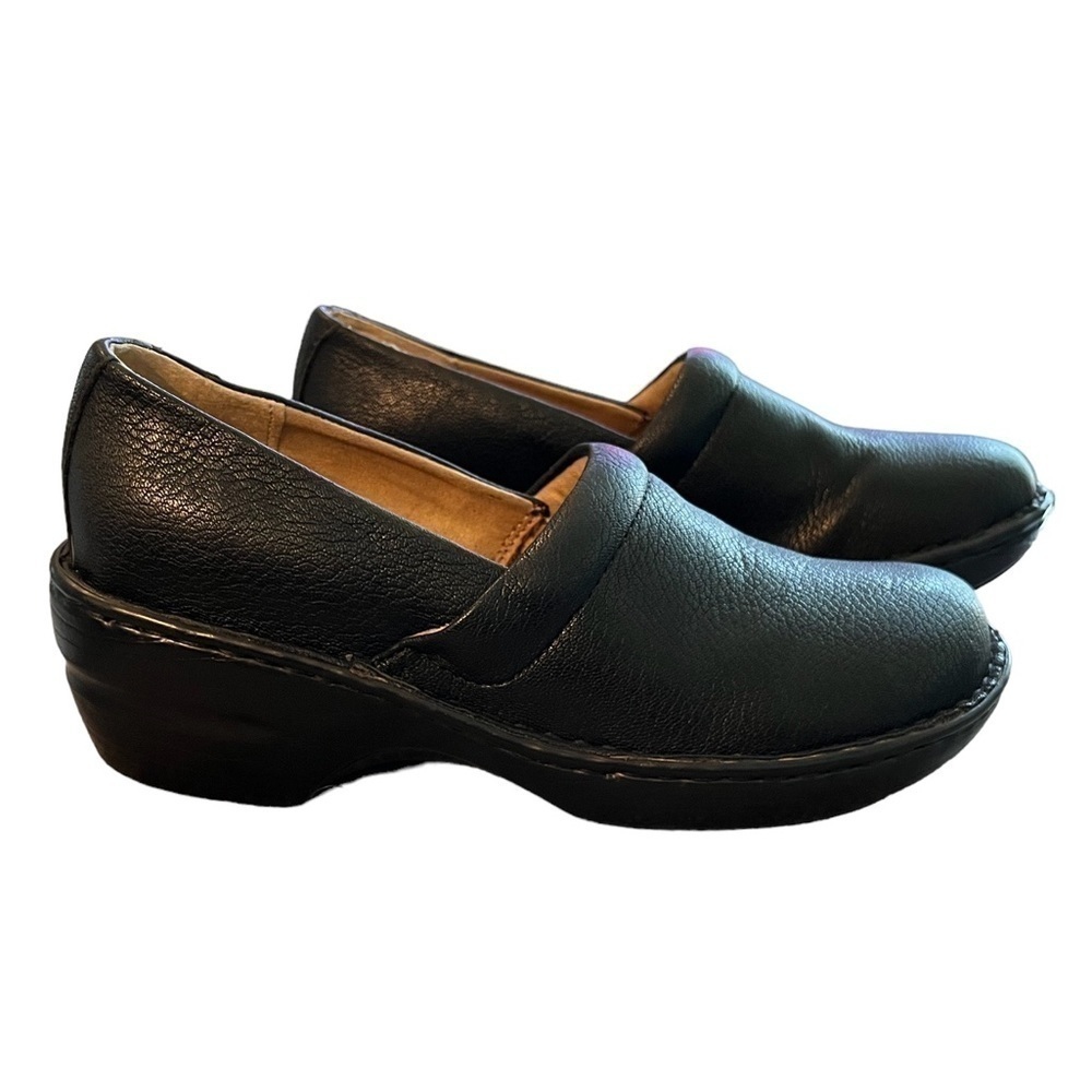 G.H. Bass & Co Women’s Faux Leather Sheena Slip-On Clogs